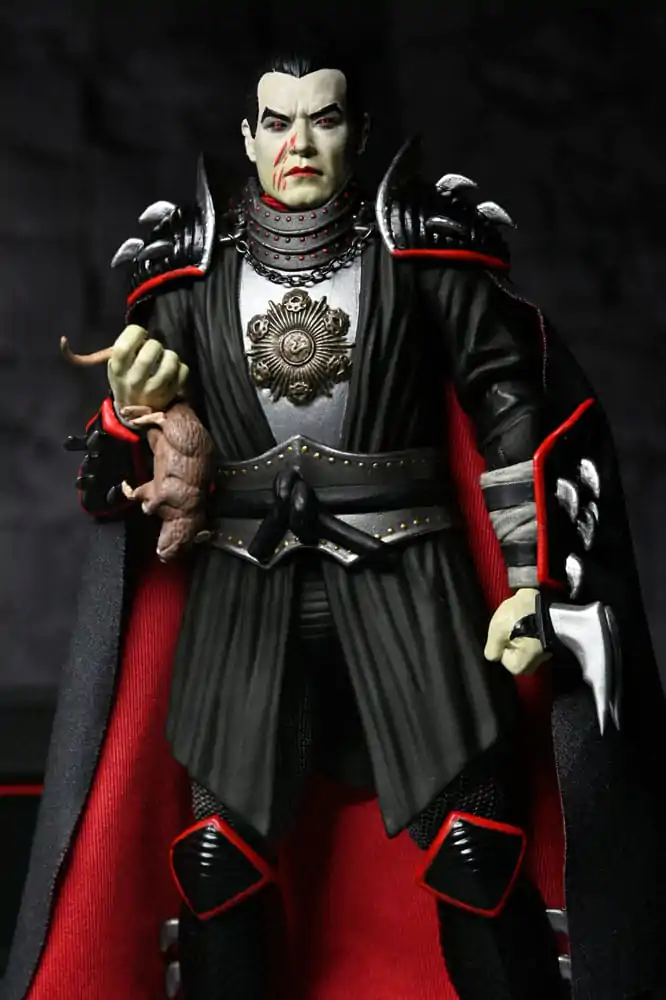 Teenage Mutant Ninja Turtles x Universal Monsters akcijska figura Shredder as Dracula klasične boje 18 cm fotografija proizvoda