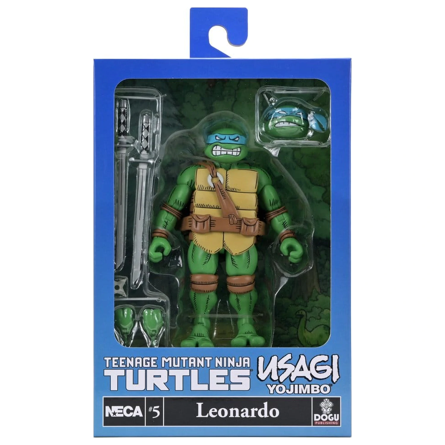 Teenage Mutant Ninja Turtles x Usagi Yojimbo Ultimate Action Figure Leonardo 18 cm fotografija proizvoda