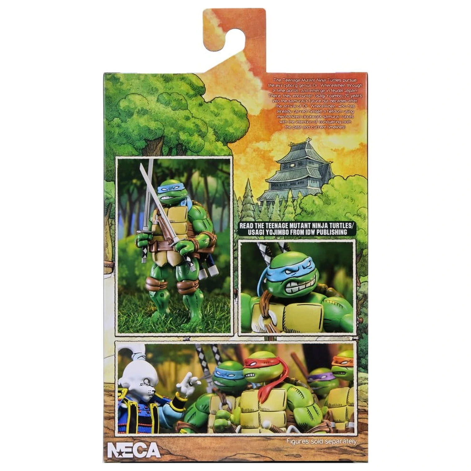 Teenage Mutant Ninja Turtles x Usagi Yojimbo Ultimate Action Figure Leonardo 18 cm fotografija proizvoda