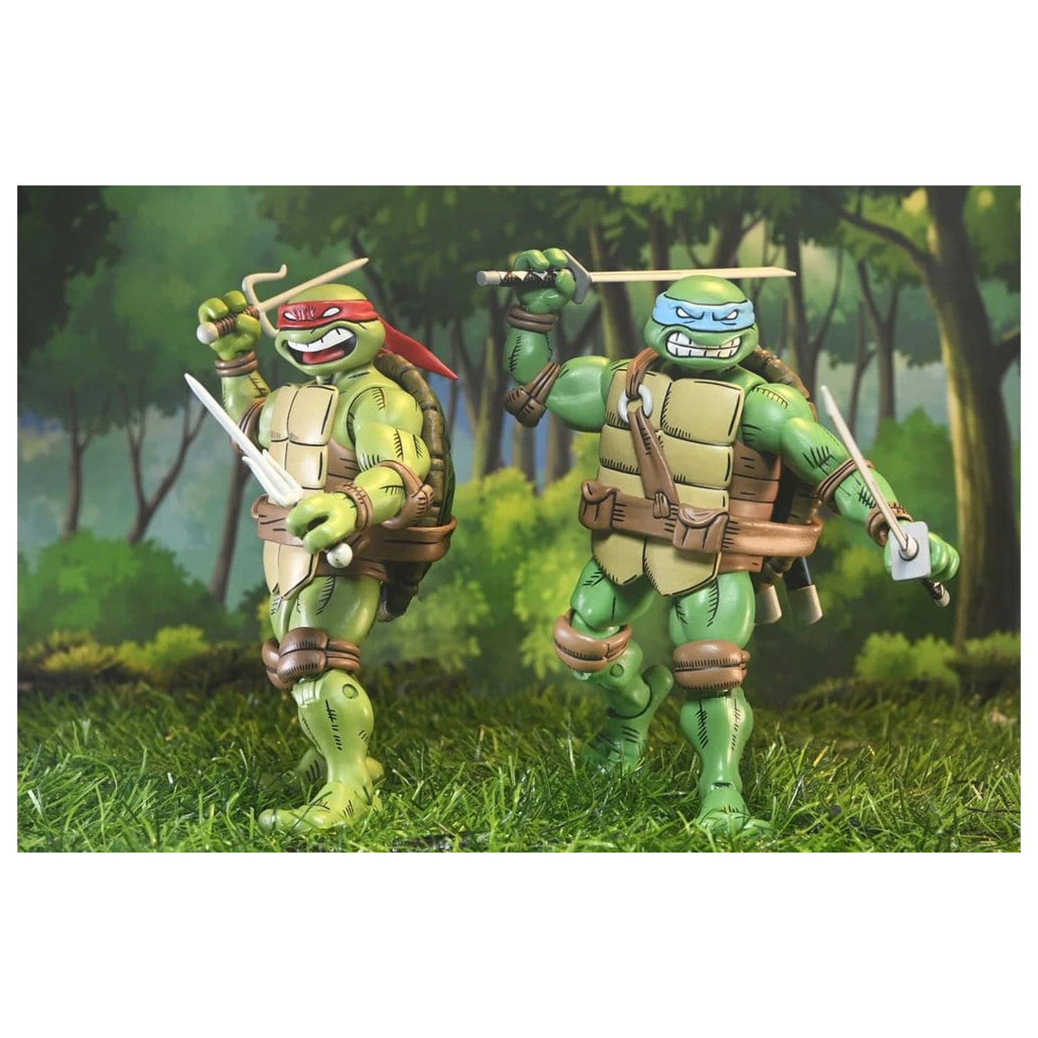 Teenage Mutant Ninja Turtles x Usagi Yojimbo Ultimate Action Figure Leonardo 18 cm fotografija proizvoda