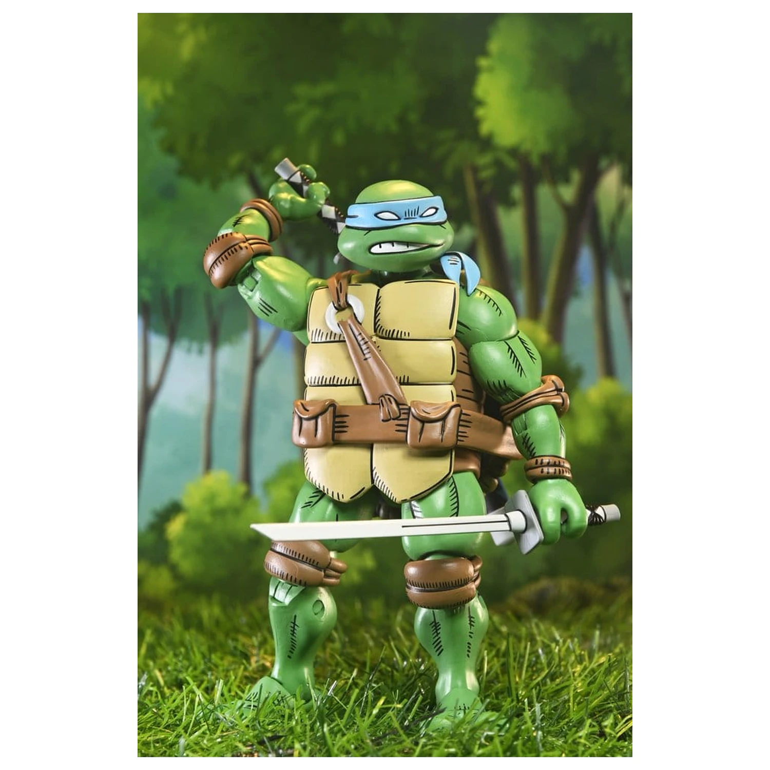Teenage Mutant Ninja Turtles x Usagi Yojimbo Ultimate Action Figure Leonardo 18 cm fotografija proizvoda