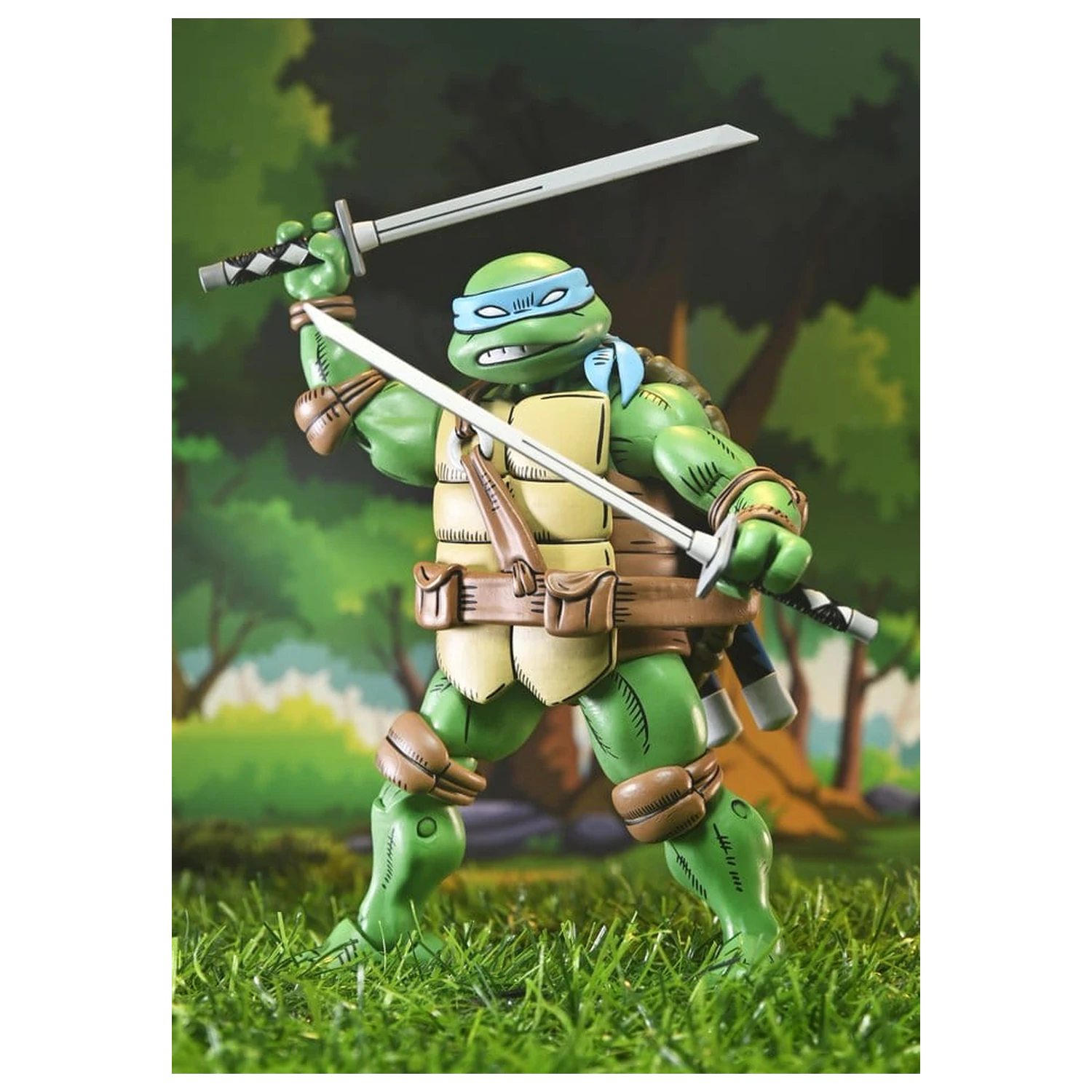 Teenage Mutant Ninja Turtles x Usagi Yojimbo Ultimate Action Figure Leonardo 18 cm fotografija proizvoda