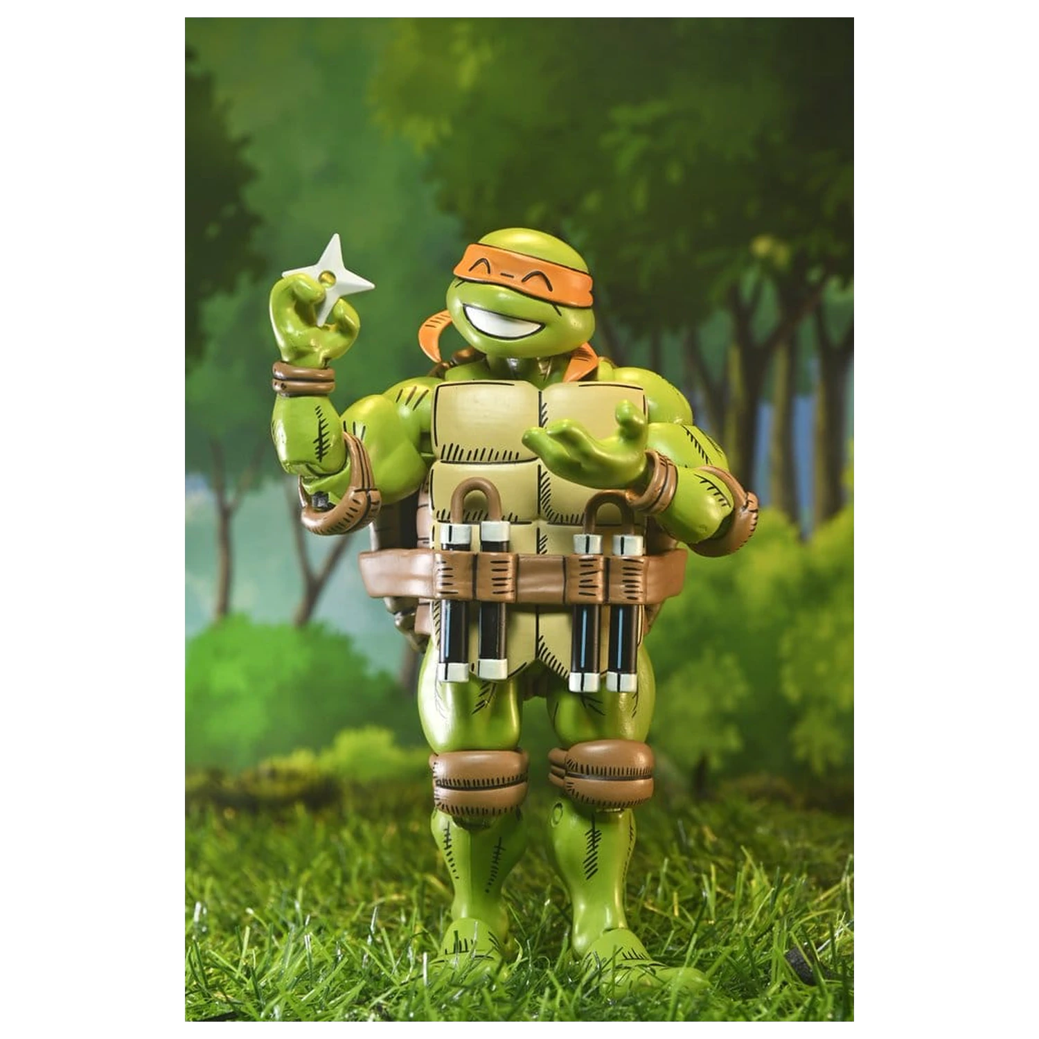 Teenage Mutant Ninja Turtles x Usagi Yojimbo Ultimativna akcijska figura Michelangelo 18 cm fotografija proizvoda