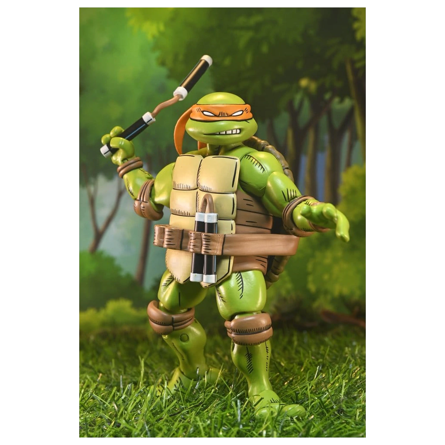 Teenage Mutant Ninja Turtles x Usagi Yojimbo Ultimativna akcijska figura Michelangelo 18 cm fotografija proizvoda