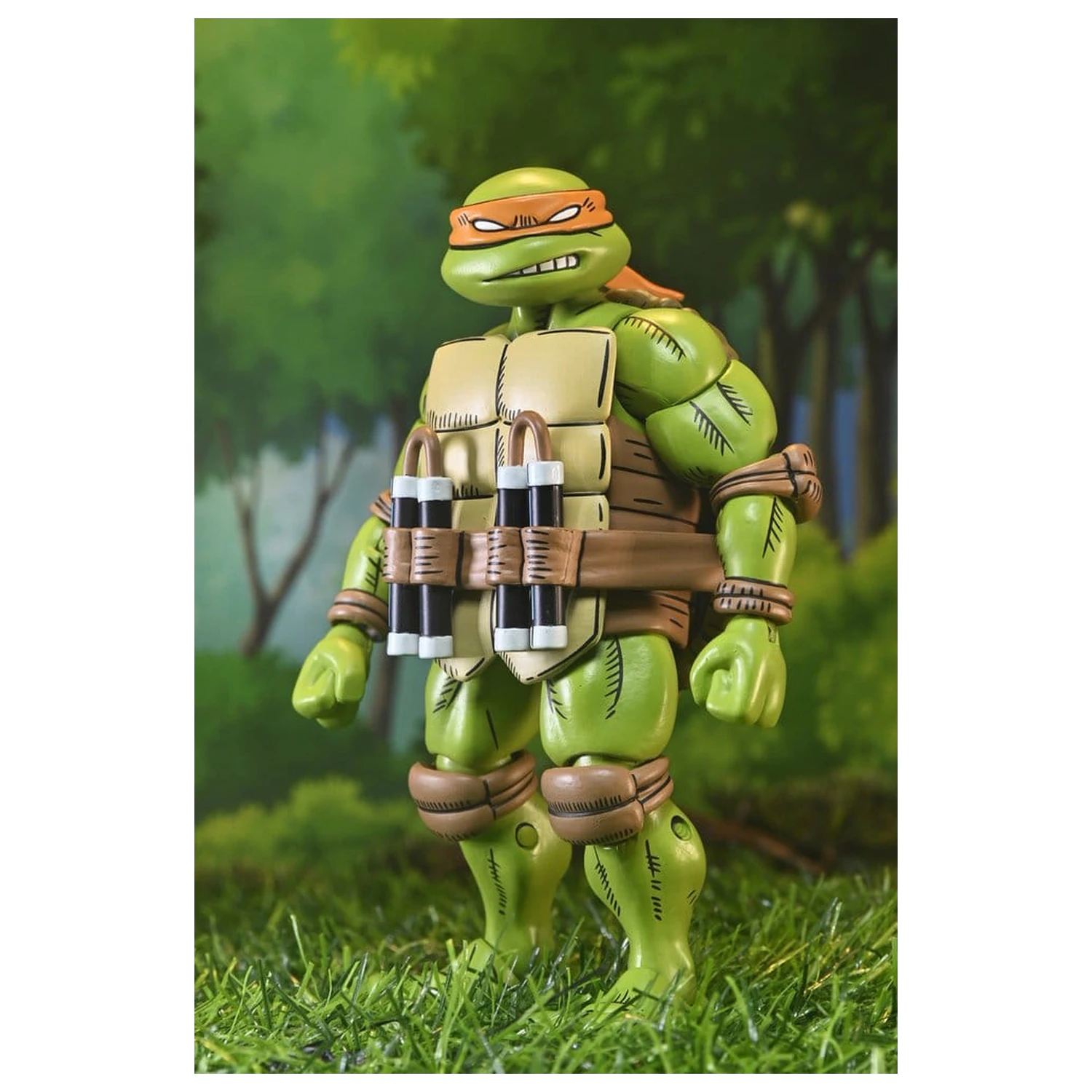 Teenage Mutant Ninja Turtles x Usagi Yojimbo Ultimativna akcijska figura Michelangelo 18 cm fotografija proizvoda