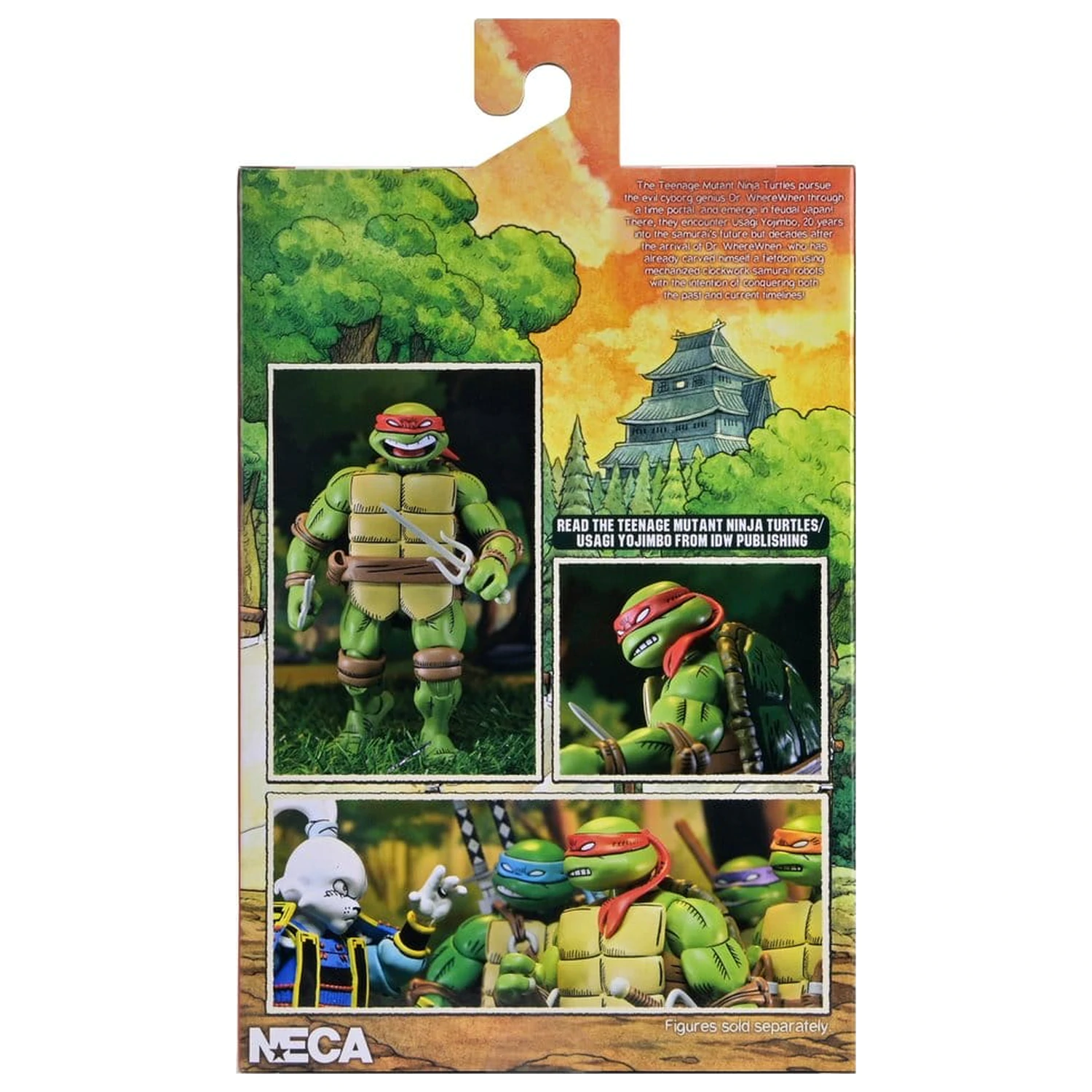 Teenage Mutant Ninja Turtles x Usagi Yojimbo Ultimativna akcijska figura Raphael 18 cm fotografija proizvoda