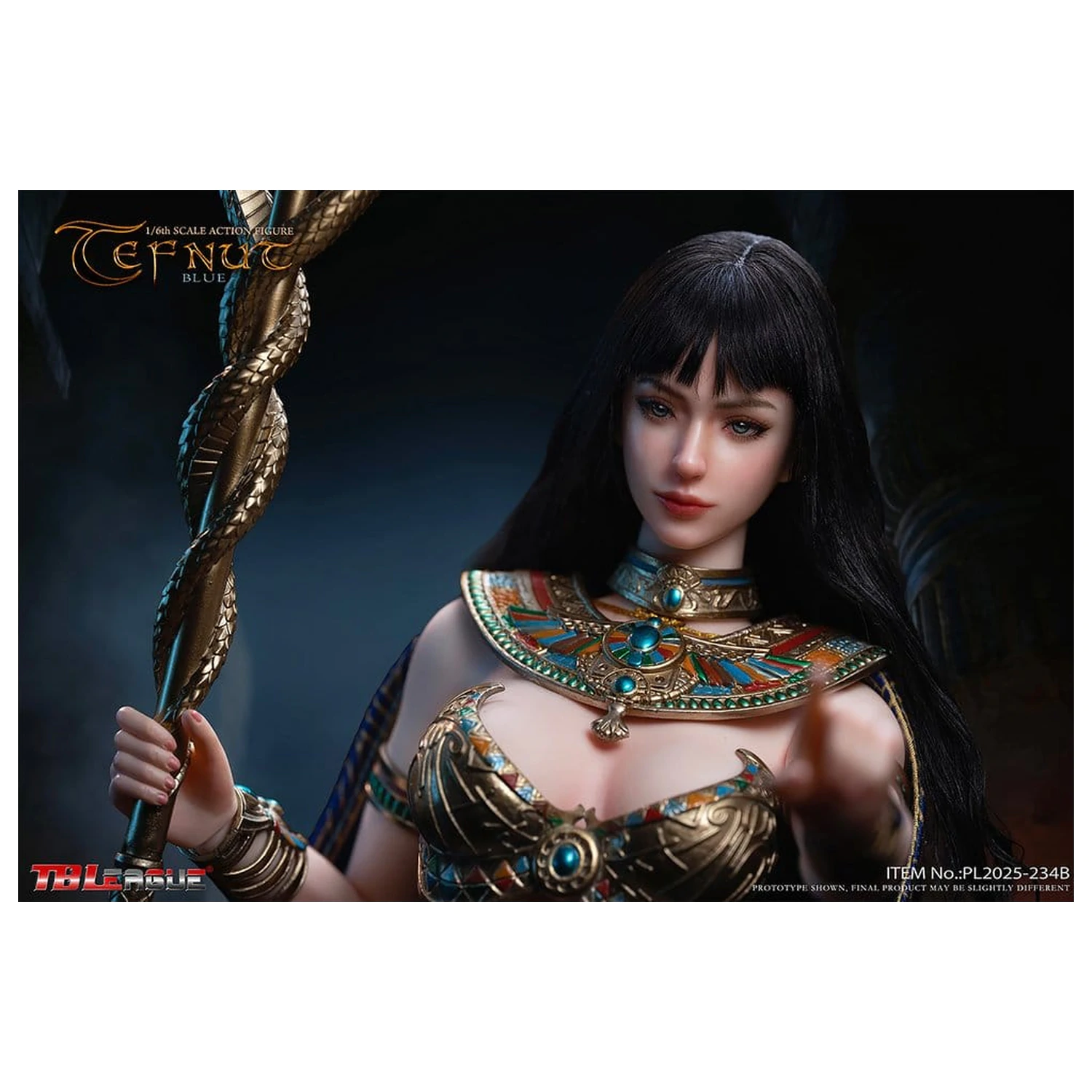 Tefnut akcijska figura 1/6 Plavo izdanje 30 cm fotografija proizvoda