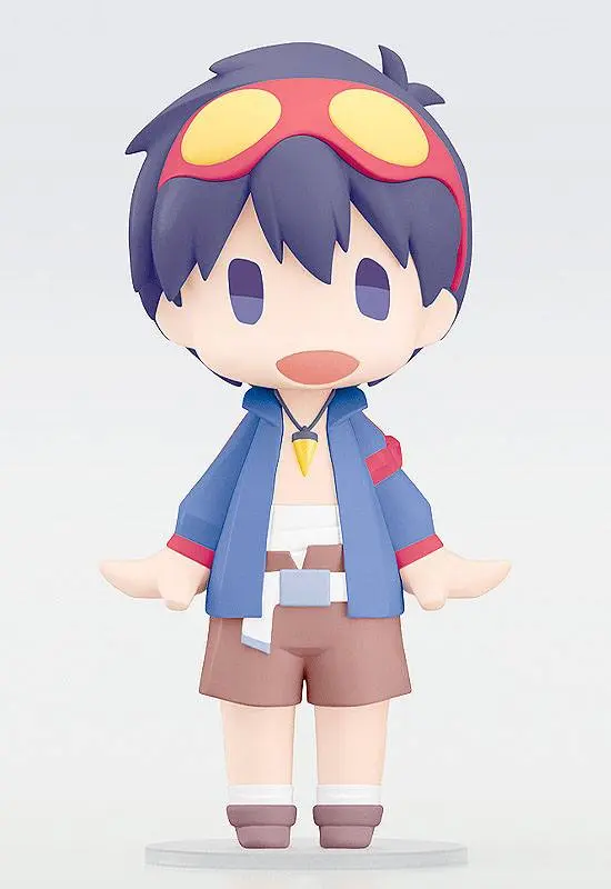 Tengen Toppa Gurren Lagann HELLO! GOOD SMILE Akcijska Figura Simon 10 cm fotografija proizvoda