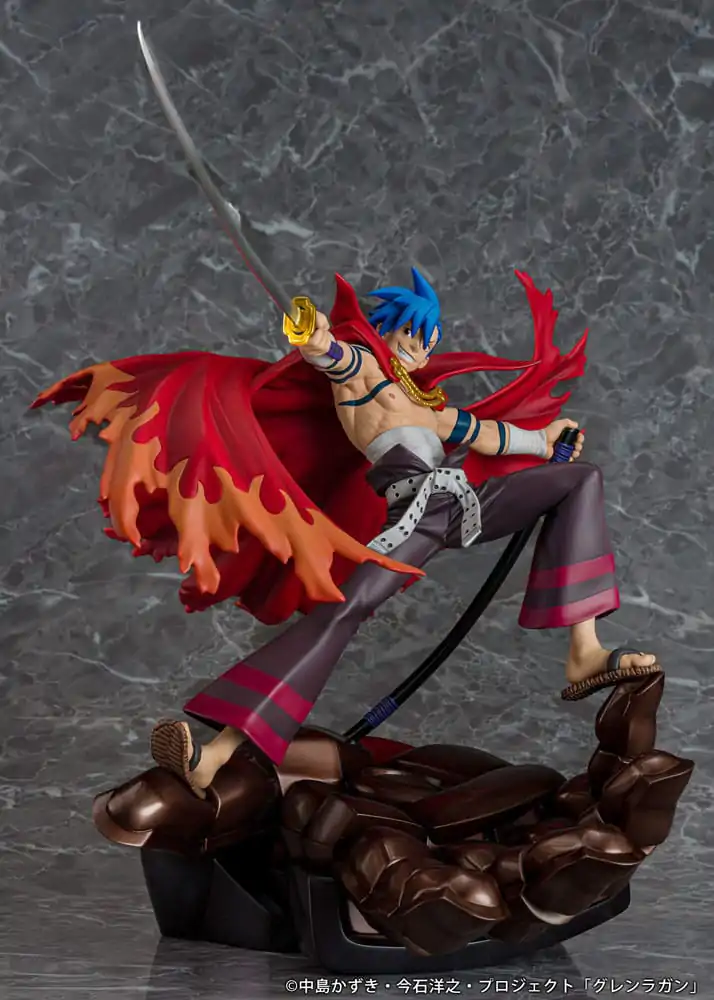 Tengen Toppa Gurren Lagann PVC Kip Kamina & Gurren 27 cm fotografija proizvoda