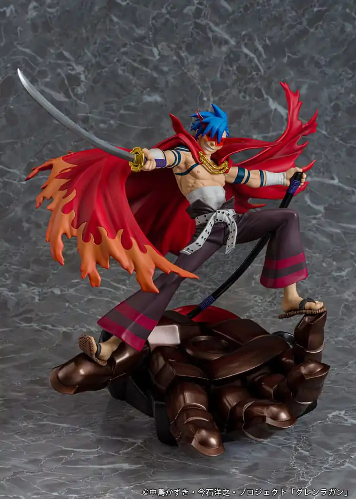 Tengen Toppa Gurren Lagann PVC Kip Kamina & Gurren 27 cm fotografija proizvoda