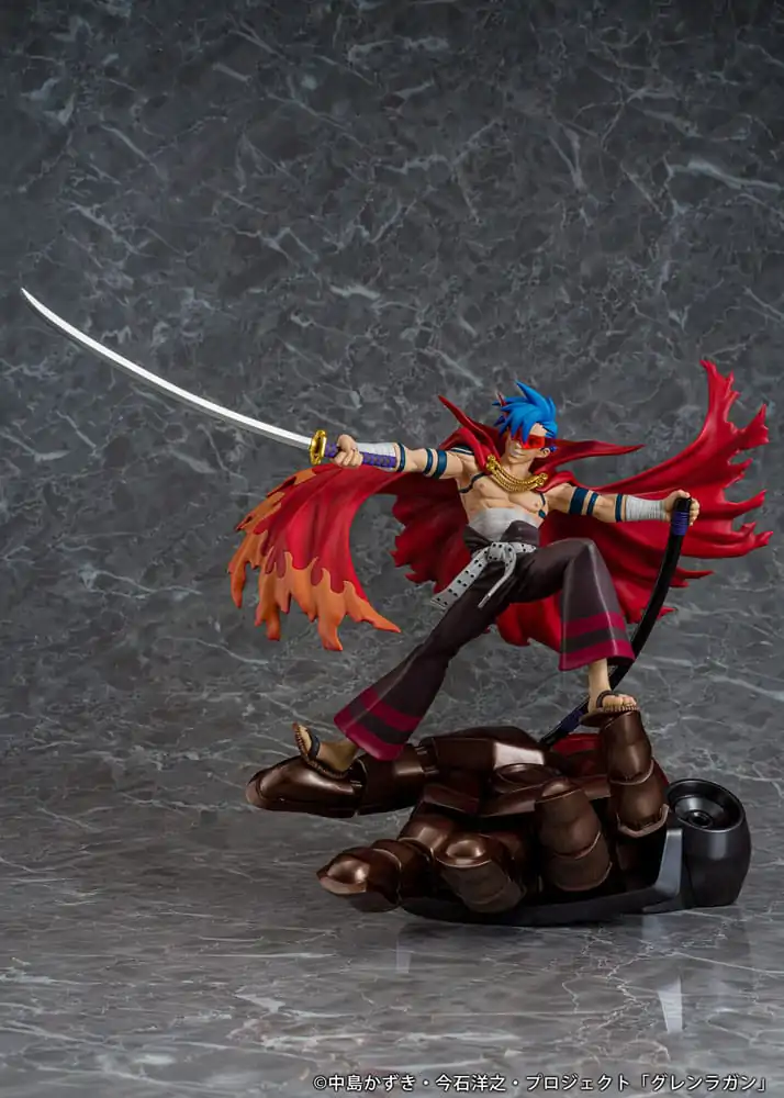 Tengen Toppa Gurren Lagann PVC Kip Kamina & Gurren 27 cm fotografija proizvoda