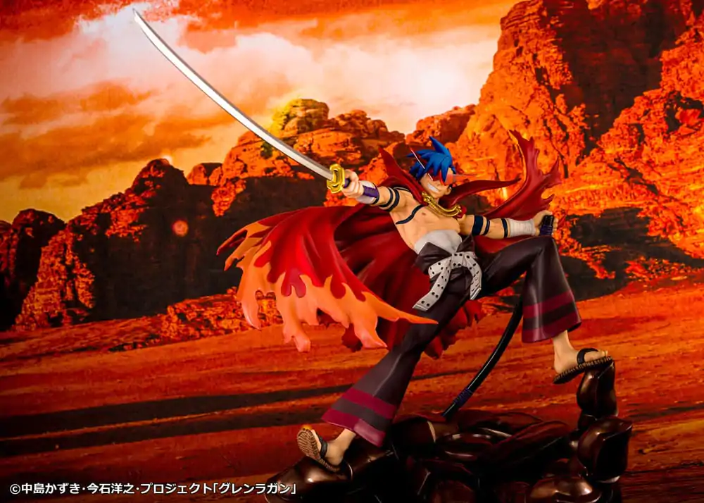 Tengen Toppa Gurren Lagann PVC Kip Kamina & Gurren 27 cm fotografija proizvoda
