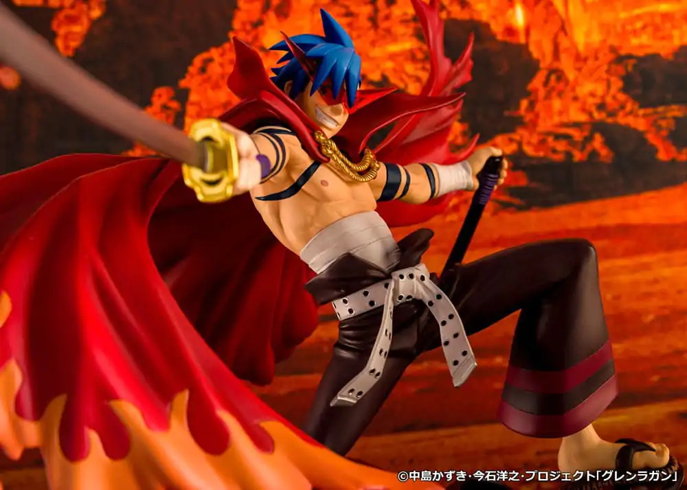 Tengen Toppa Gurren Lagann PVC Kip Kamina & Gurren 27 cm fotografija proizvoda