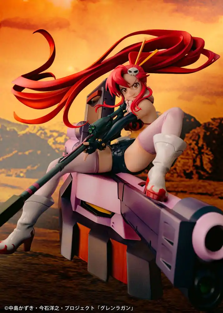 Tengen Toppa Gurren Lagann PVC kip Yoko & Yoko M Ttank 25 cm fotografija proizvoda