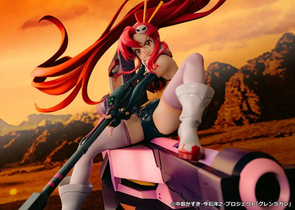 Tengen Toppa Gurren Lagann PVC kip Yoko & Yoko M Ttank 25 cm fotografija proizvoda