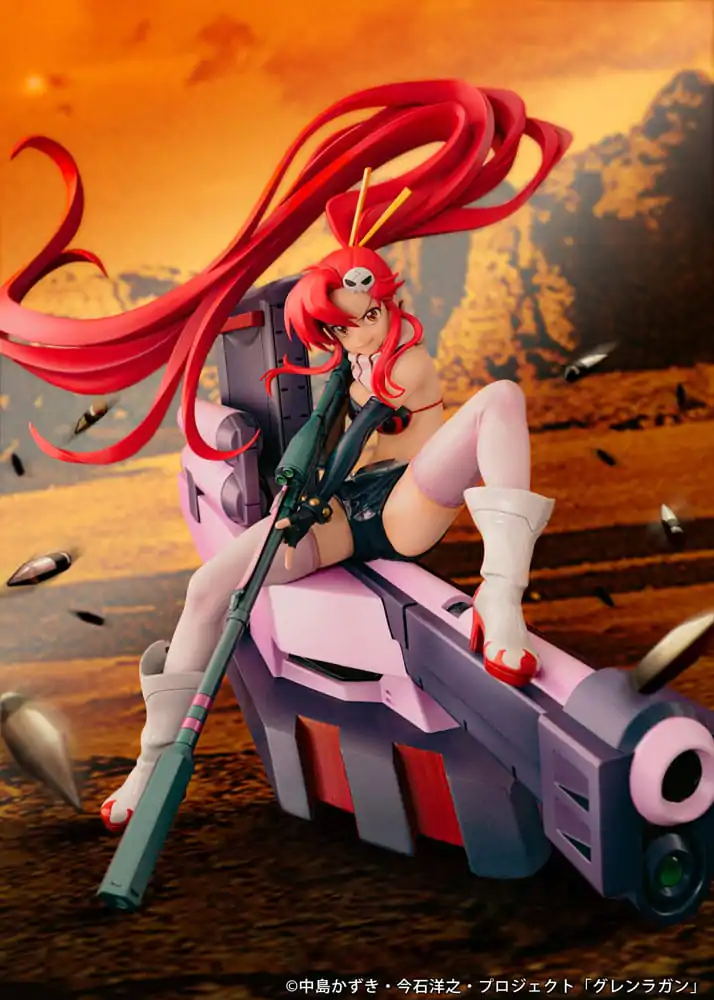 Tengen Toppa Gurren Lagann PVC kip Yoko & Yoko M Ttank 25 cm fotografija proizvoda