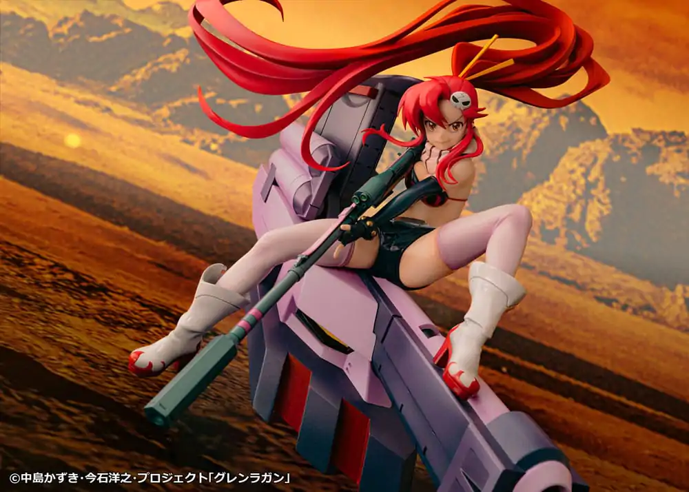 Tengen Toppa Gurren Lagann PVC kip Yoko & Yoko M Ttank 25 cm fotografija proizvoda
