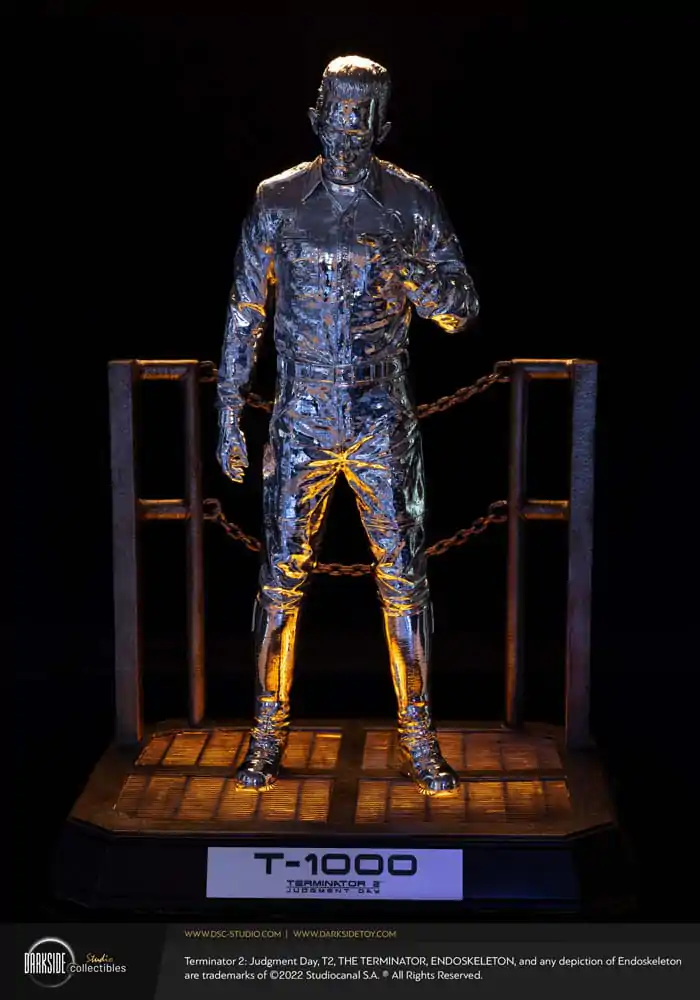 Terminator 2 Judgement Day Premium Statua 1/3 T-1000 Liquid Metal 30th Anniversary Edition 70 cm fotografija proizvoda