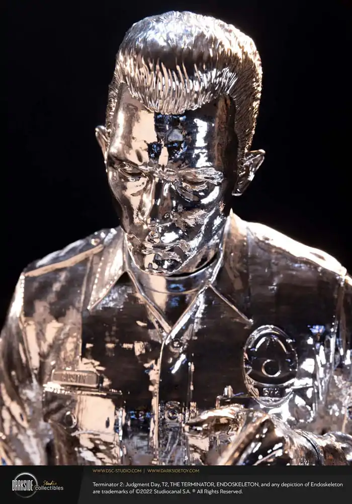 Terminator 2 Judgement Day Premium Statua 1/3 T-1000 Liquid Metal 30th Anniversary Edition 70 cm fotografija proizvoda