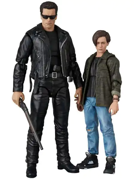 Terminator 2 MAFEX Akcijska figura T-800 (T2 Ver.) i John Connor 16 centimetara fotografija proizvoda