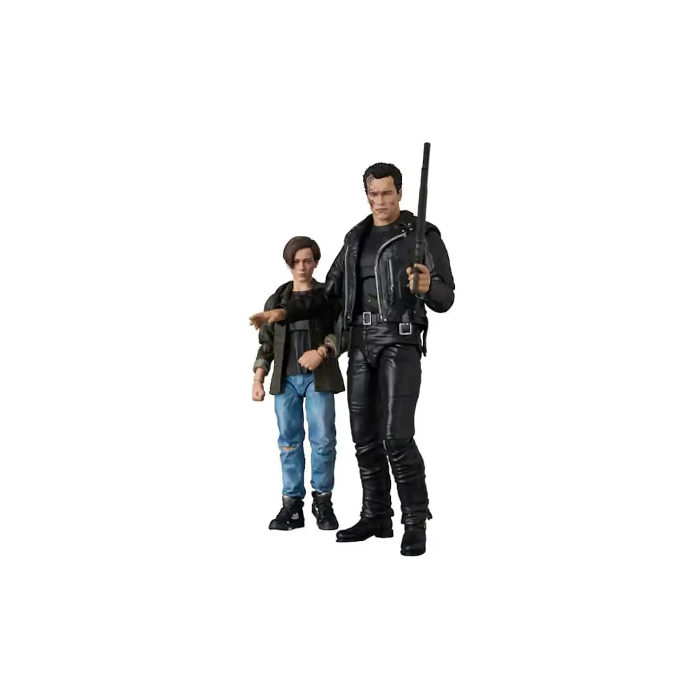 Terminator 2 MAFEX Akcijska figura T-800 (T2 Ver.) i John Connor 16 centimetara fotografija proizvoda
