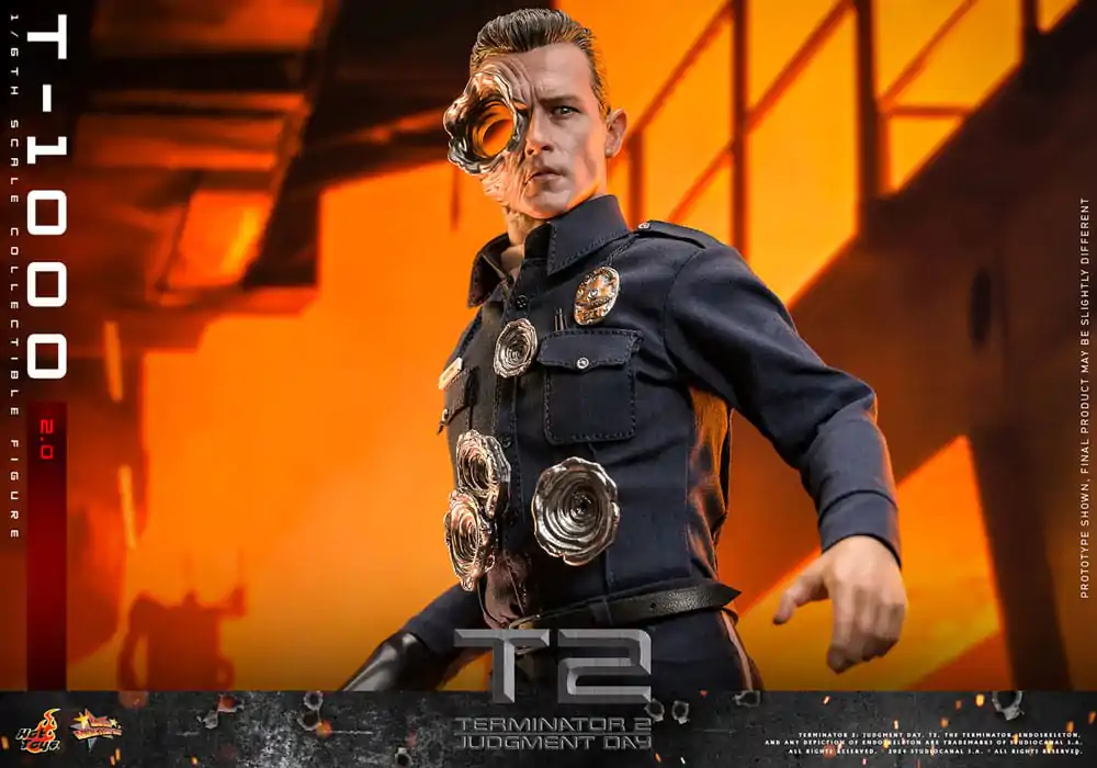 Terminator 2 Movie Masterpiece akcijska figura 1/6 T-1000 (2.0) 31 cm fotografija proizvoda