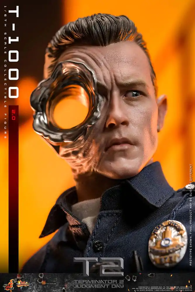 Terminator 2 Movie Masterpiece akcijska figura 1/6 T-1000 (2.0) 31 cm fotografija proizvoda