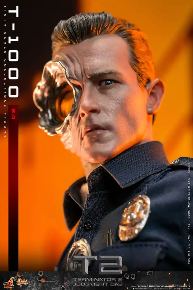 Terminator 2 Movie Masterpiece akcijska figura 1/6 T-1000 (2.0) 31 cm fotografija proizvoda