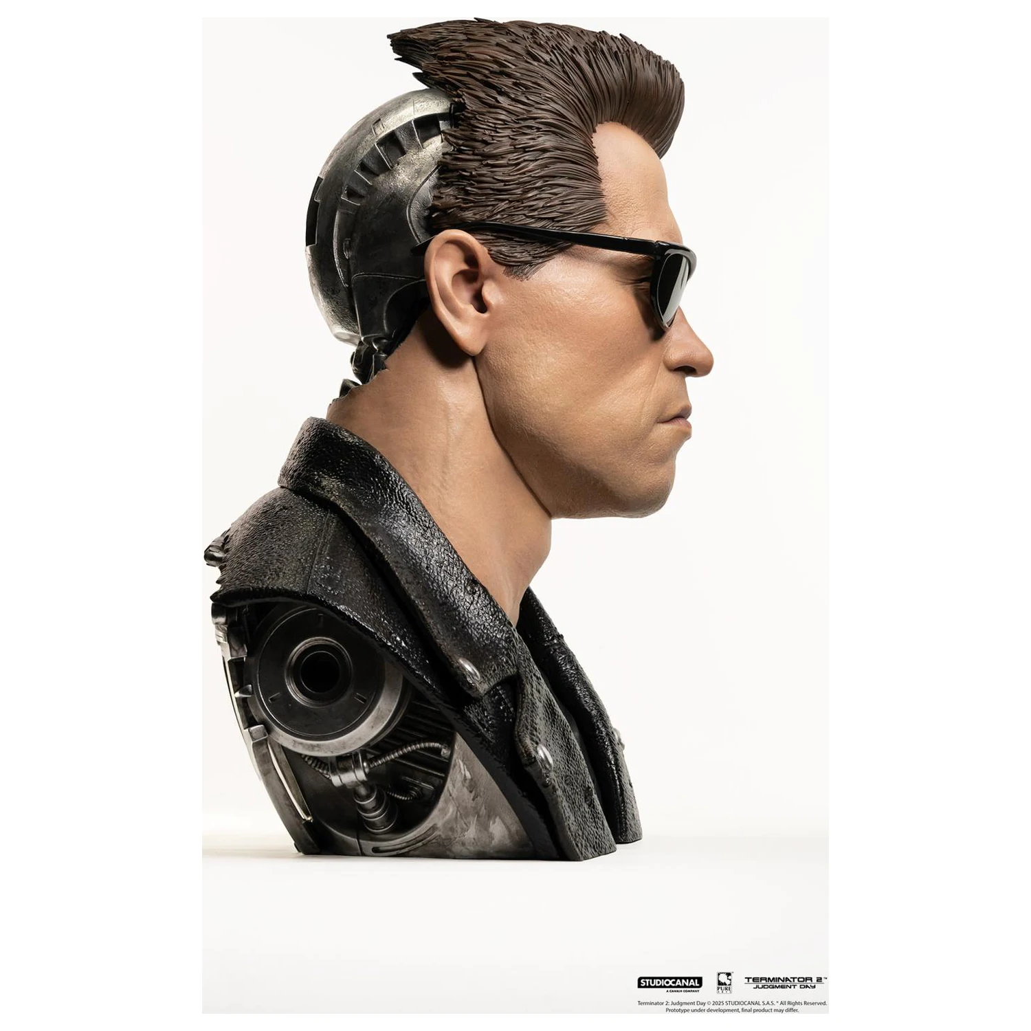 Terminator 2 T-800 Model 101 umjetnička maska u mjerilu 1/1, 47 cm fotografija proizvoda