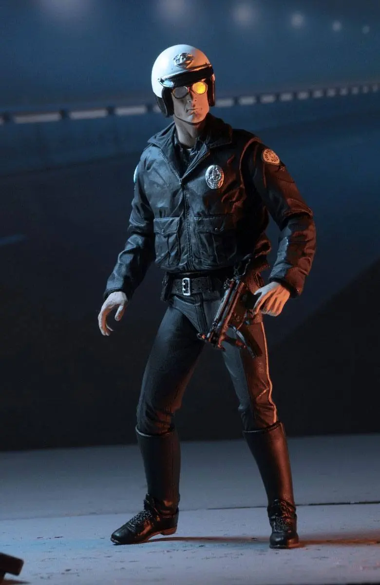 Terminator 2 Action Figure Ultimate T-1000 (Motorcycle Cop) 18 cm Figura fotografija proizvoda