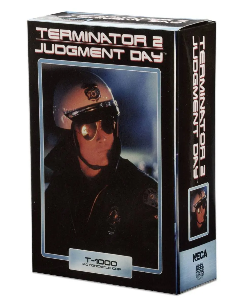 Terminator 2 Action Figure Ultimate T-1000 (Motorcycle Cop) 18 cm Figura fotografija proizvoda