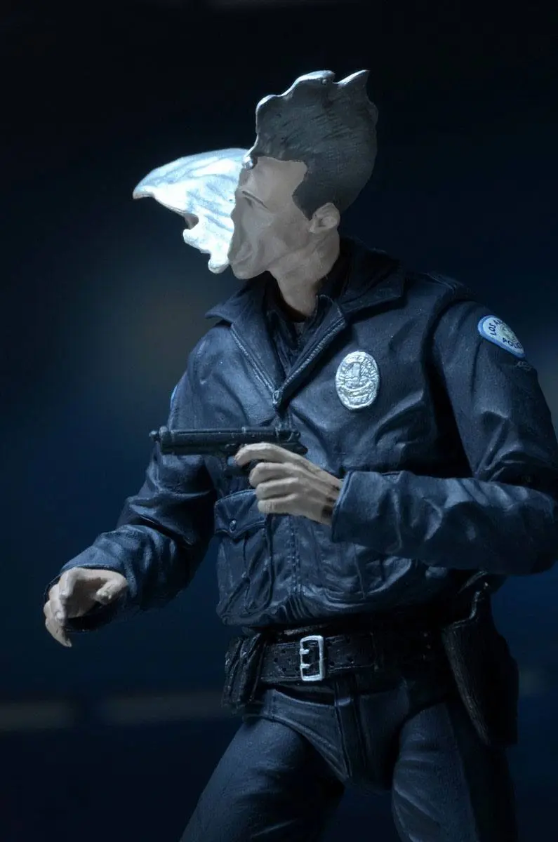 Terminator 2 Action Figure Ultimate T-1000 (Motorcycle Cop) 18 cm Figura fotografija proizvoda