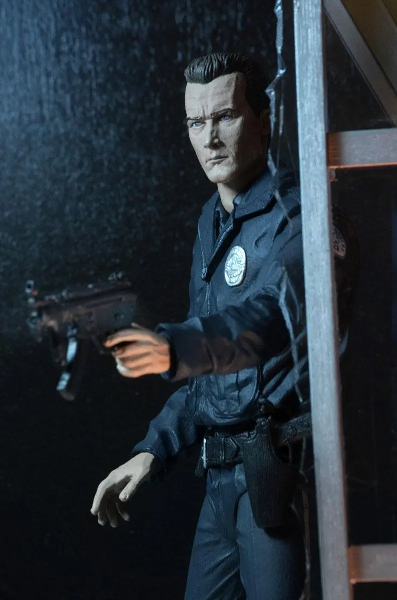 Terminator 2 Action Figure Ultimate T-1000 (Motorcycle Cop) 18 cm Figura fotografija proizvoda