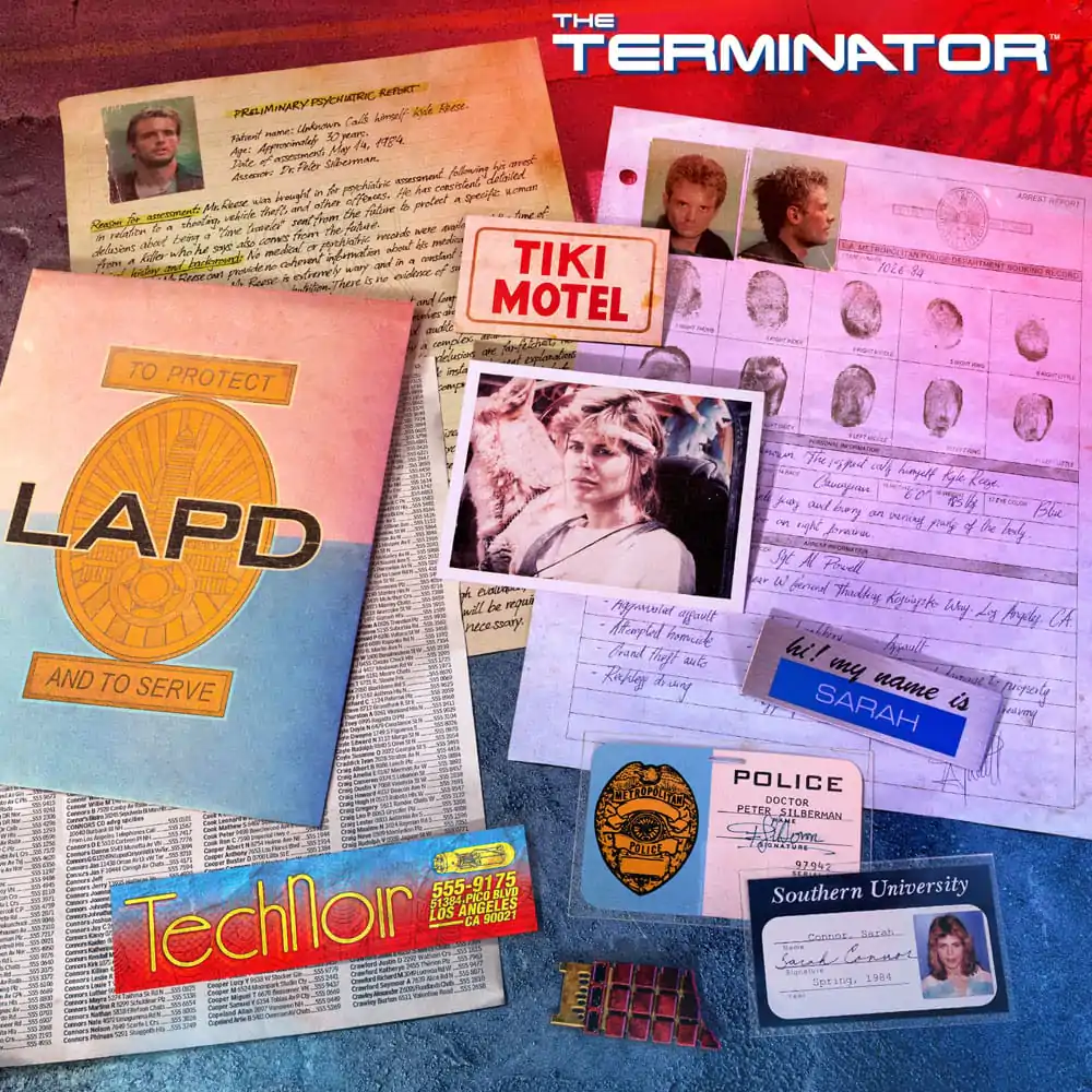 Terminator Gift Box Komplet Connor Files fotografija proizvoda