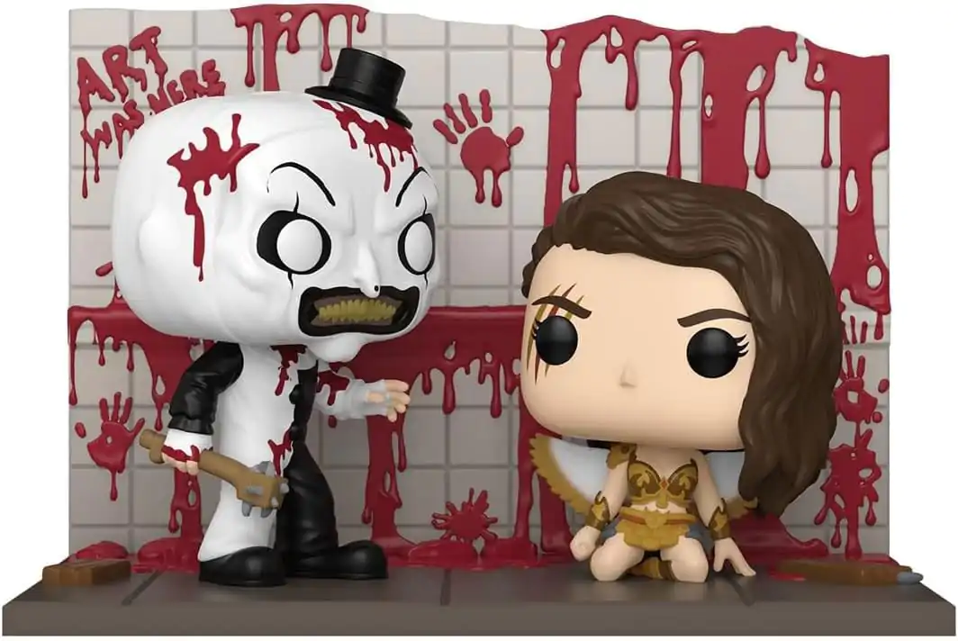 Terrifier 2 Funko POP Moments vinilne figure Art vs Sienna 9 cm fotografija proizvoda