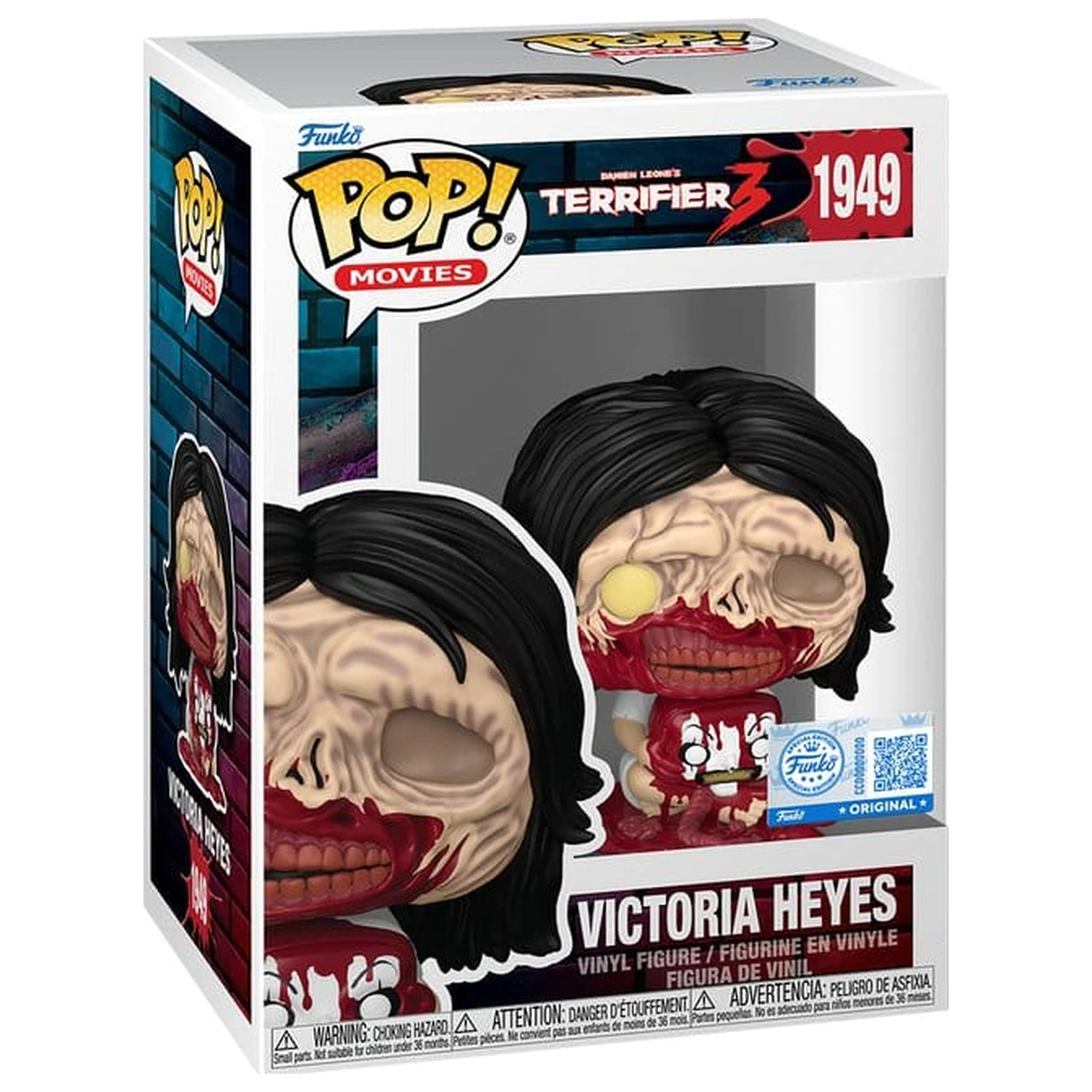 Terrifier 2 Funko POP! Movies Vinilna figura Victoria Heyes heo ekskluzivna 9 cm fotografija proizvoda