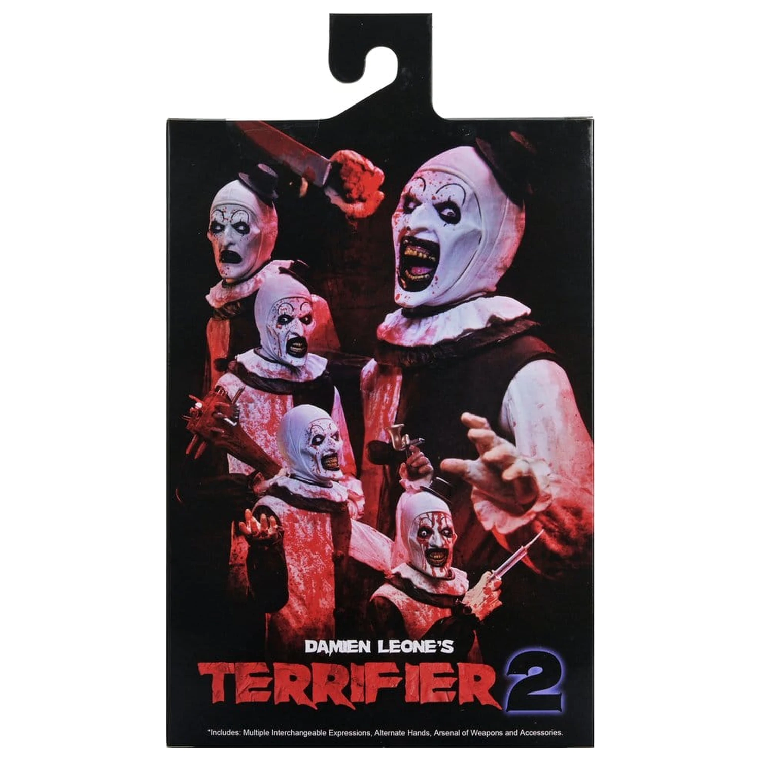Terrifier 2 Ultimate Akcijska figura Art the Clown (Poprskan krvlju) 18 cm fotografija proizvoda
