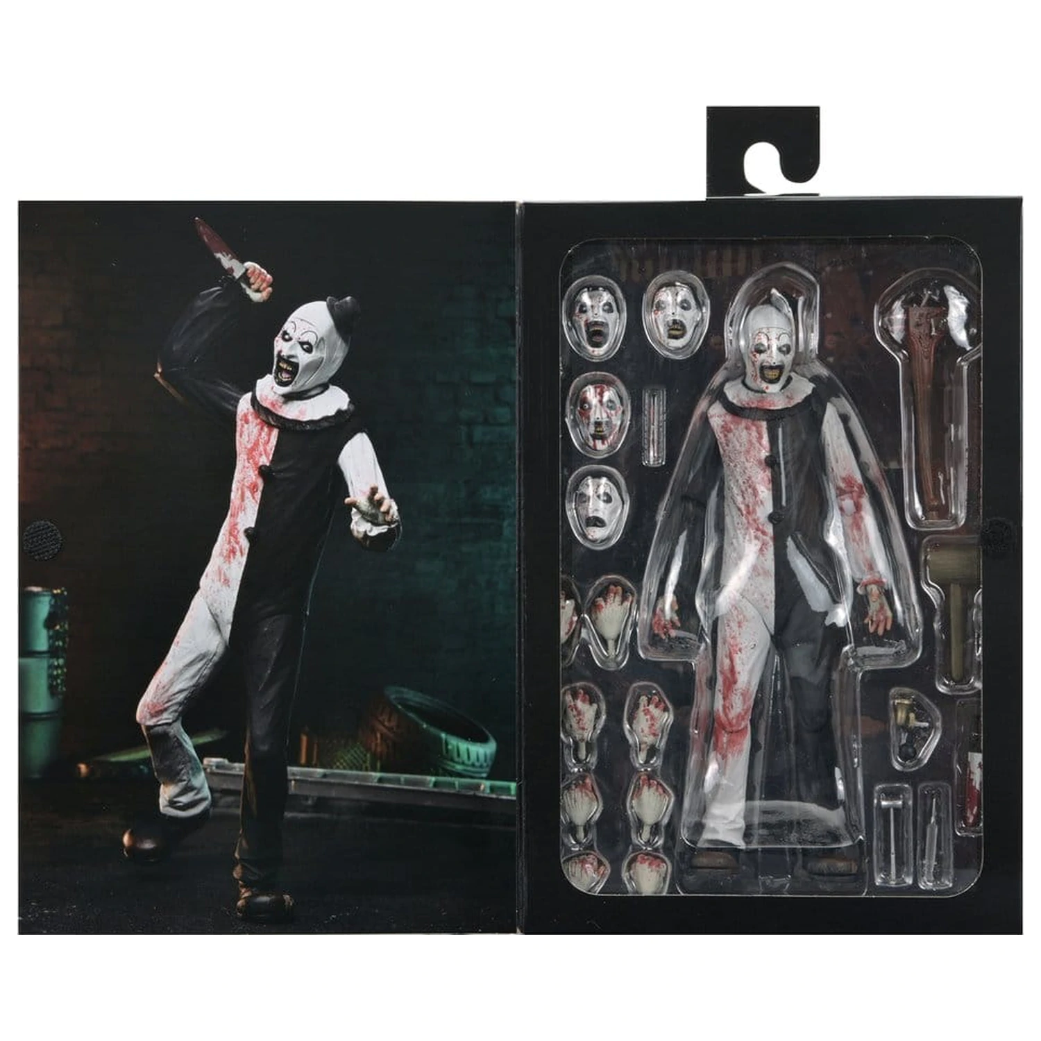 Terrifier 2 Ultimate Akcijska figura Art the Clown (Poprskan krvlju) 18 cm fotografija proizvoda