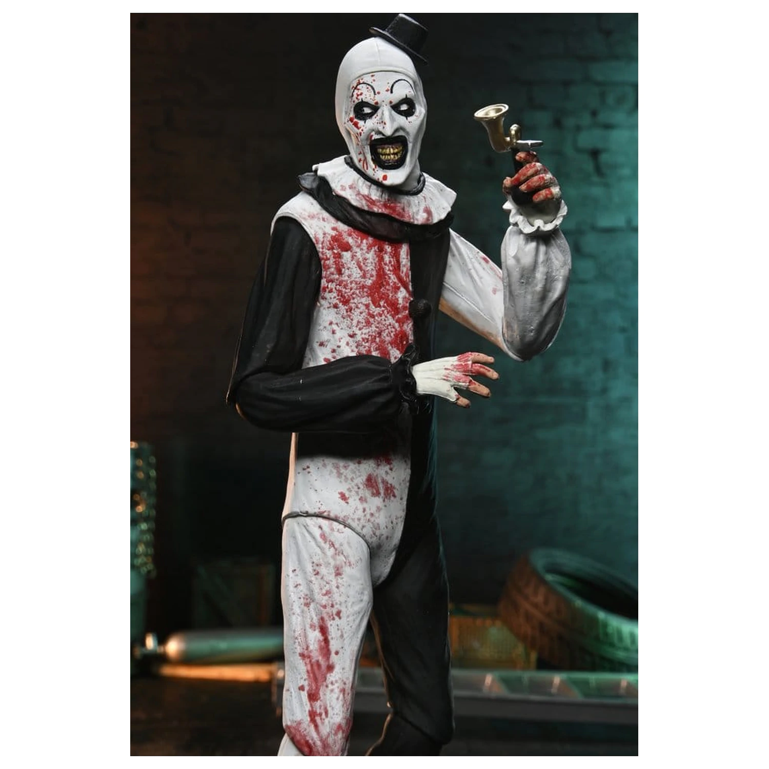 Terrifier 2 Ultimate Akcijska figura Art the Clown (Poprskan krvlju) 18 cm fotografija proizvoda