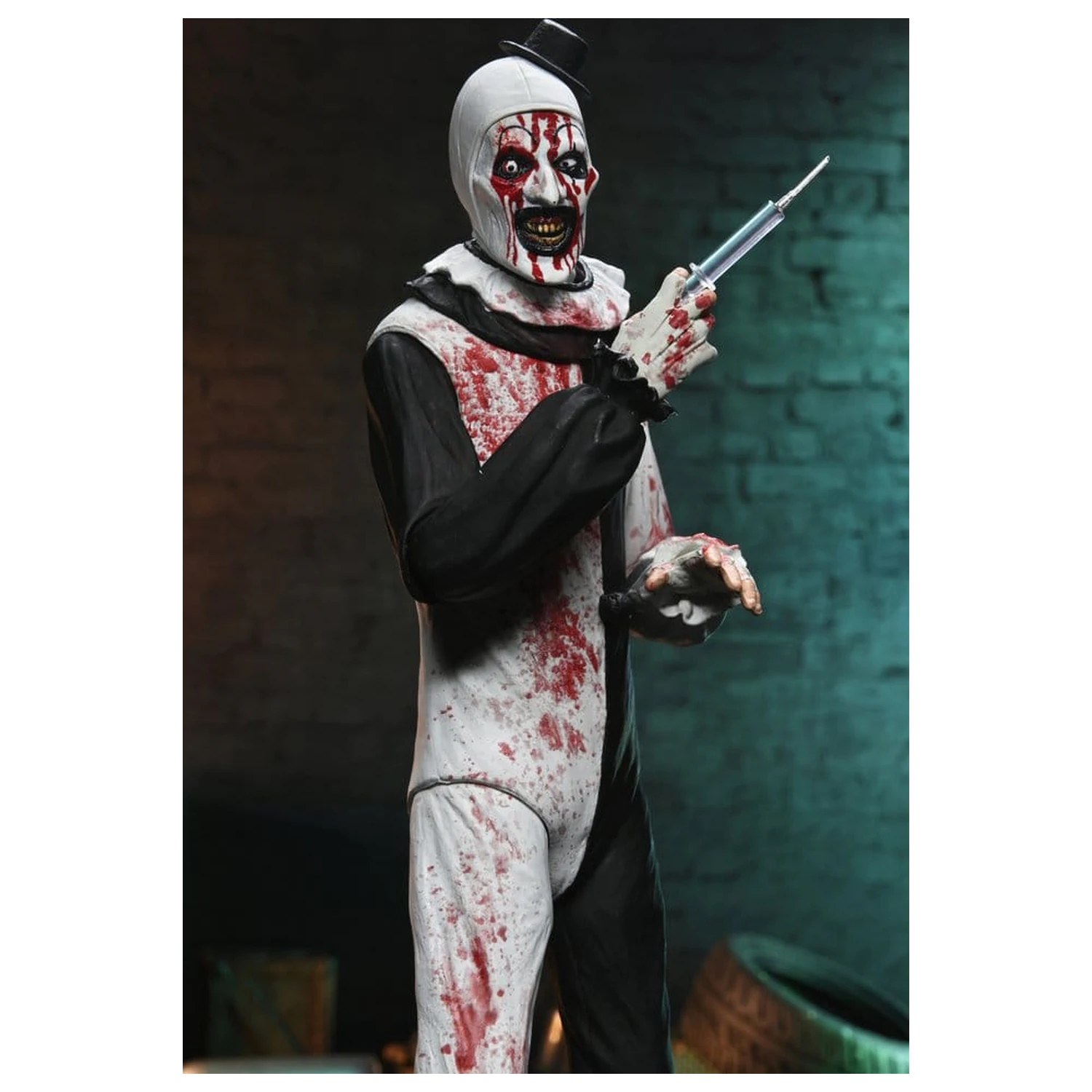Terrifier 2 Ultimate Akcijska figura Art the Clown (Poprskan krvlju) 18 cm fotografija proizvoda