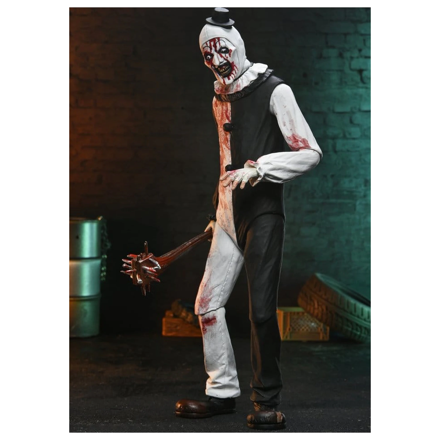 Terrifier 2 Ultimate Akcijska figura Art the Clown (Poprskan krvlju) 18 cm fotografija proizvoda