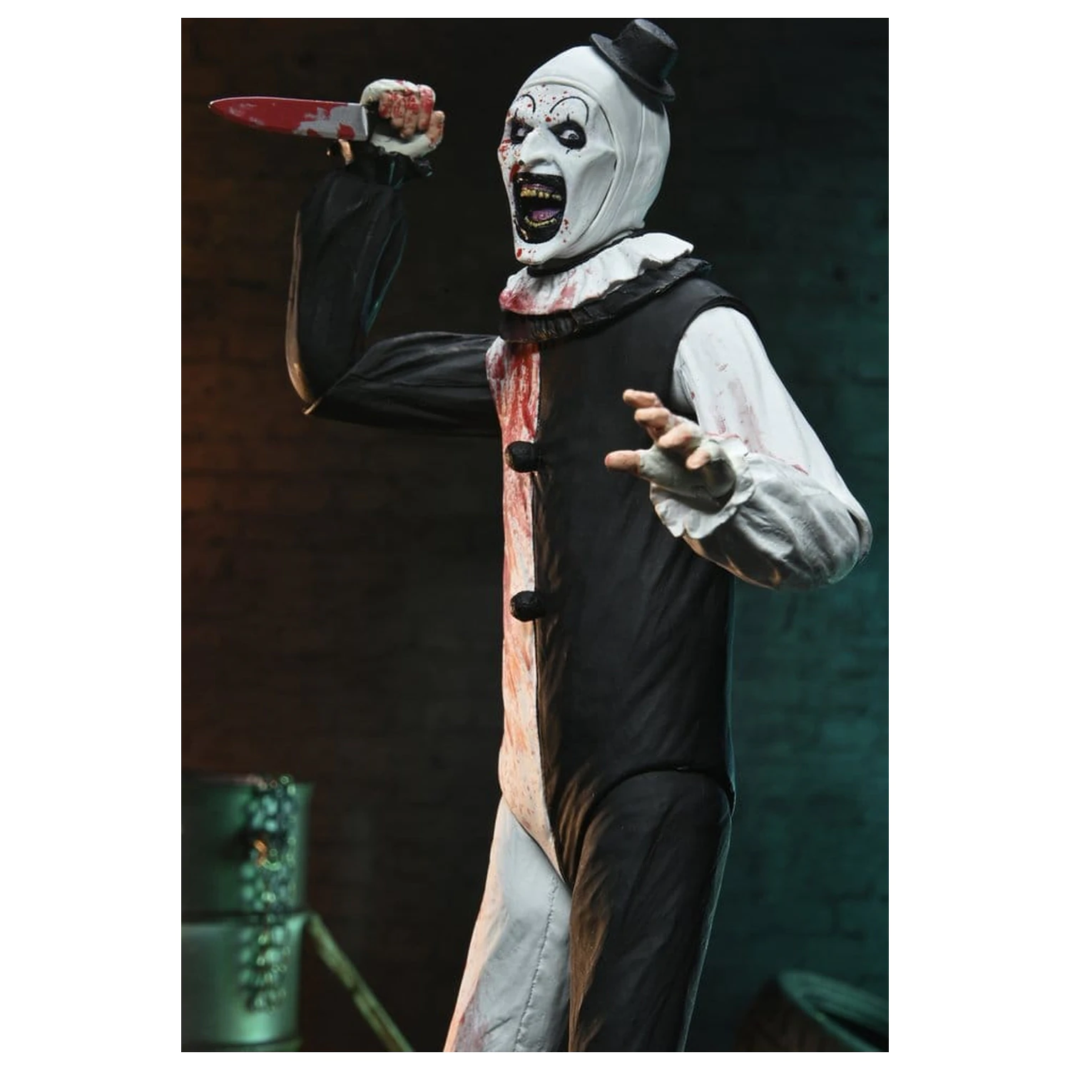 Terrifier 2 Ultimate Akcijska figura Art the Clown (Poprskan krvlju) 18 cm fotografija proizvoda