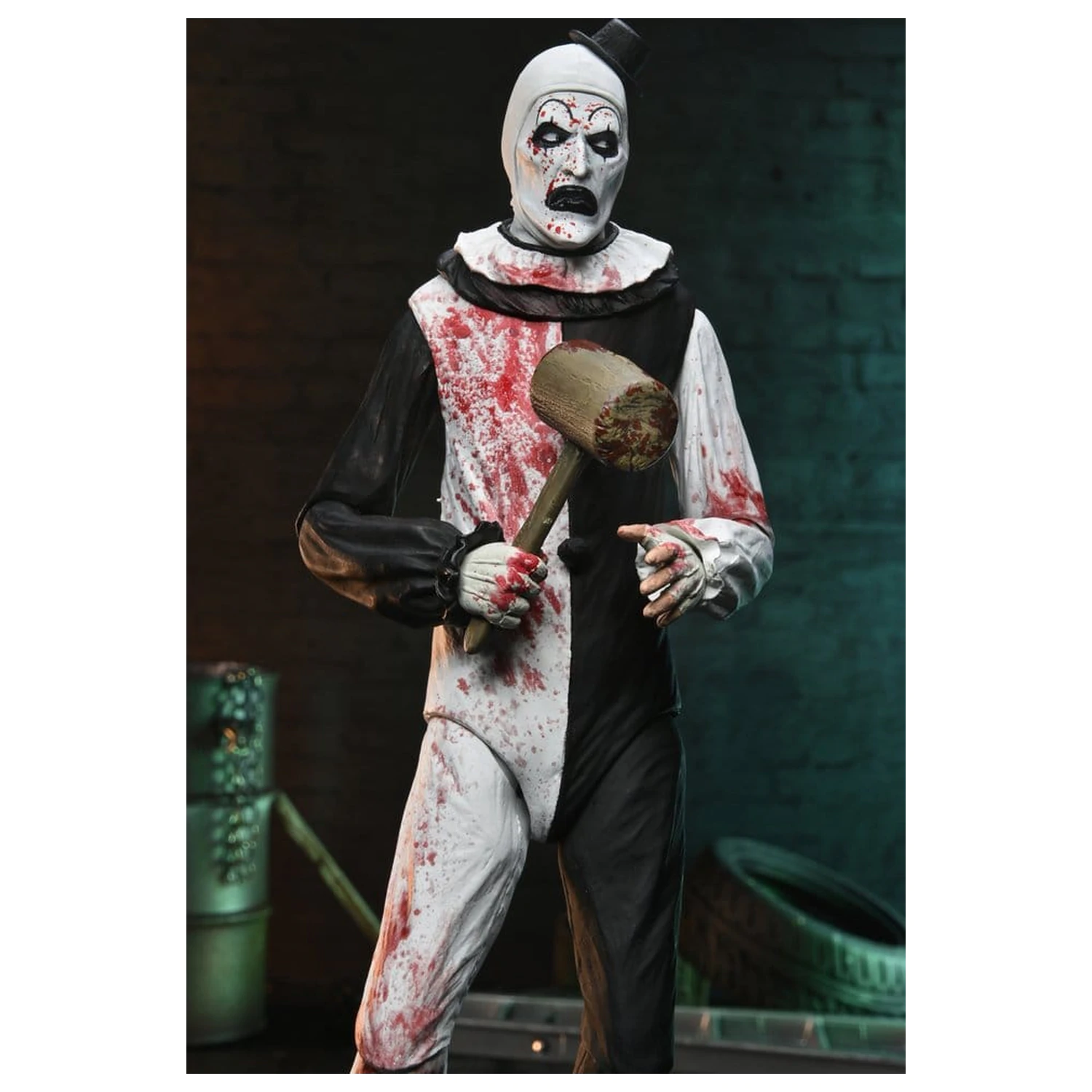 Terrifier 2 Ultimate Akcijska figura Art the Clown (Poprskan krvlju) 18 cm fotografija proizvoda