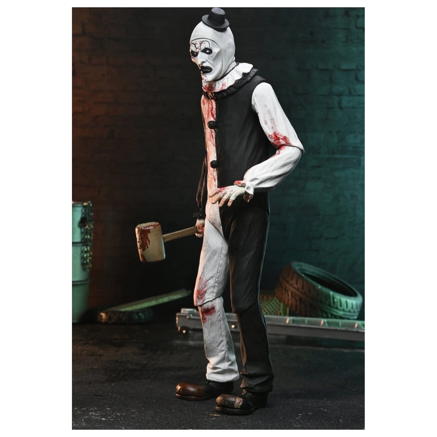 Terrifier 2 Ultimate Akcijska figura Art the Clown (Poprskan krvlju) 18 cm fotografija proizvoda