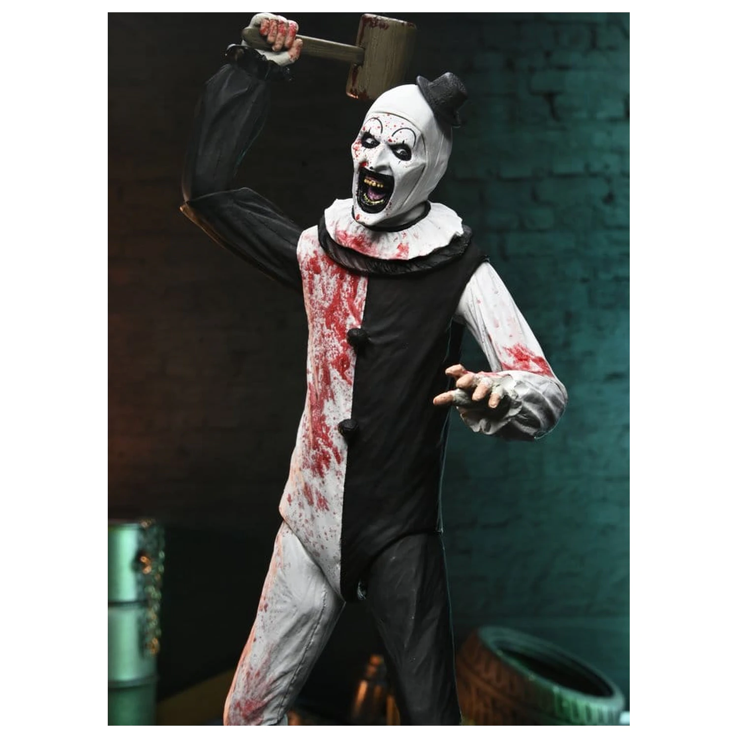 Terrifier 2 Ultimate Akcijska figura Art the Clown (Poprskan krvlju) 18 cm fotografija proizvoda