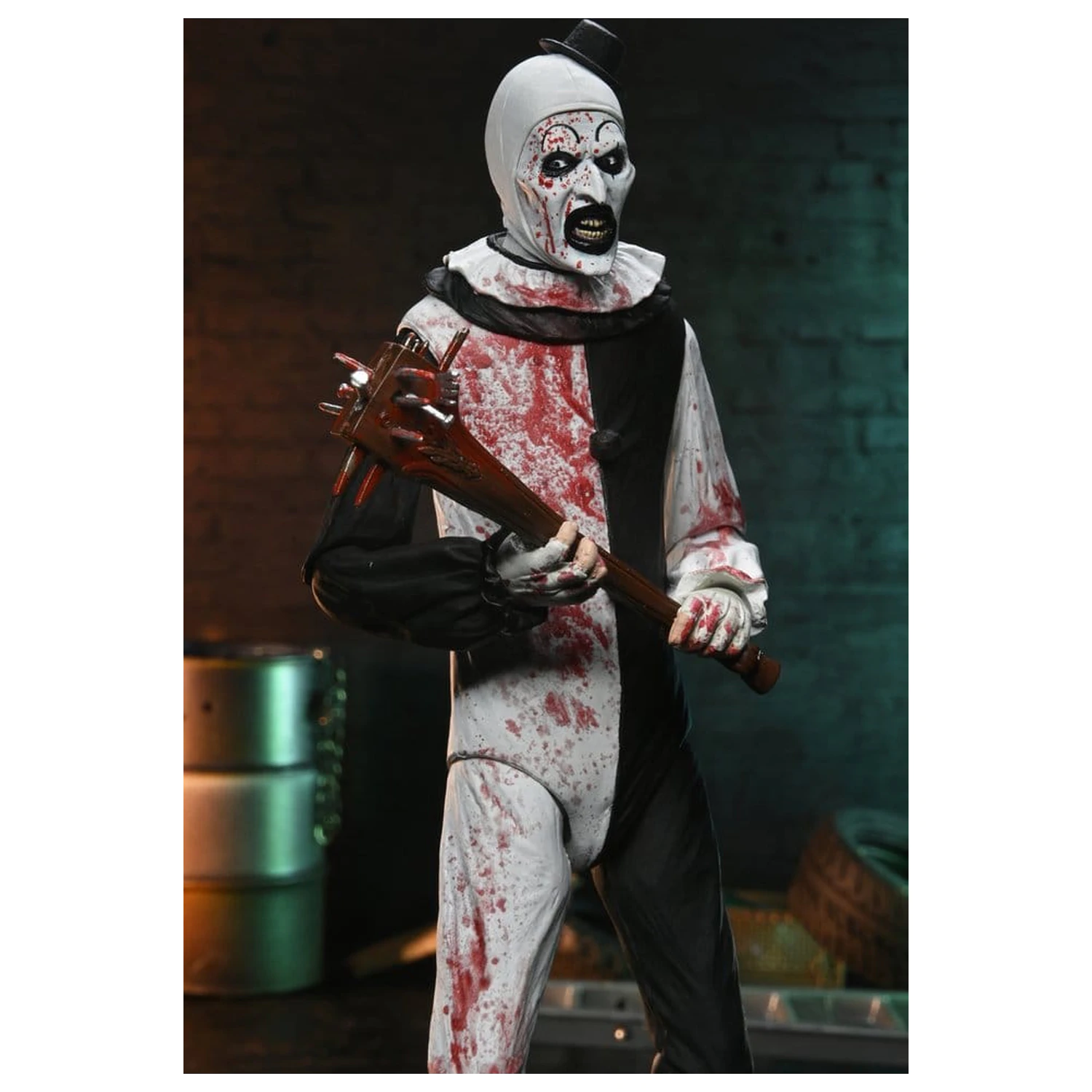 Terrifier 2 Ultimate Akcijska figura Art the Clown (Poprskan krvlju) 18 cm fotografija proizvoda