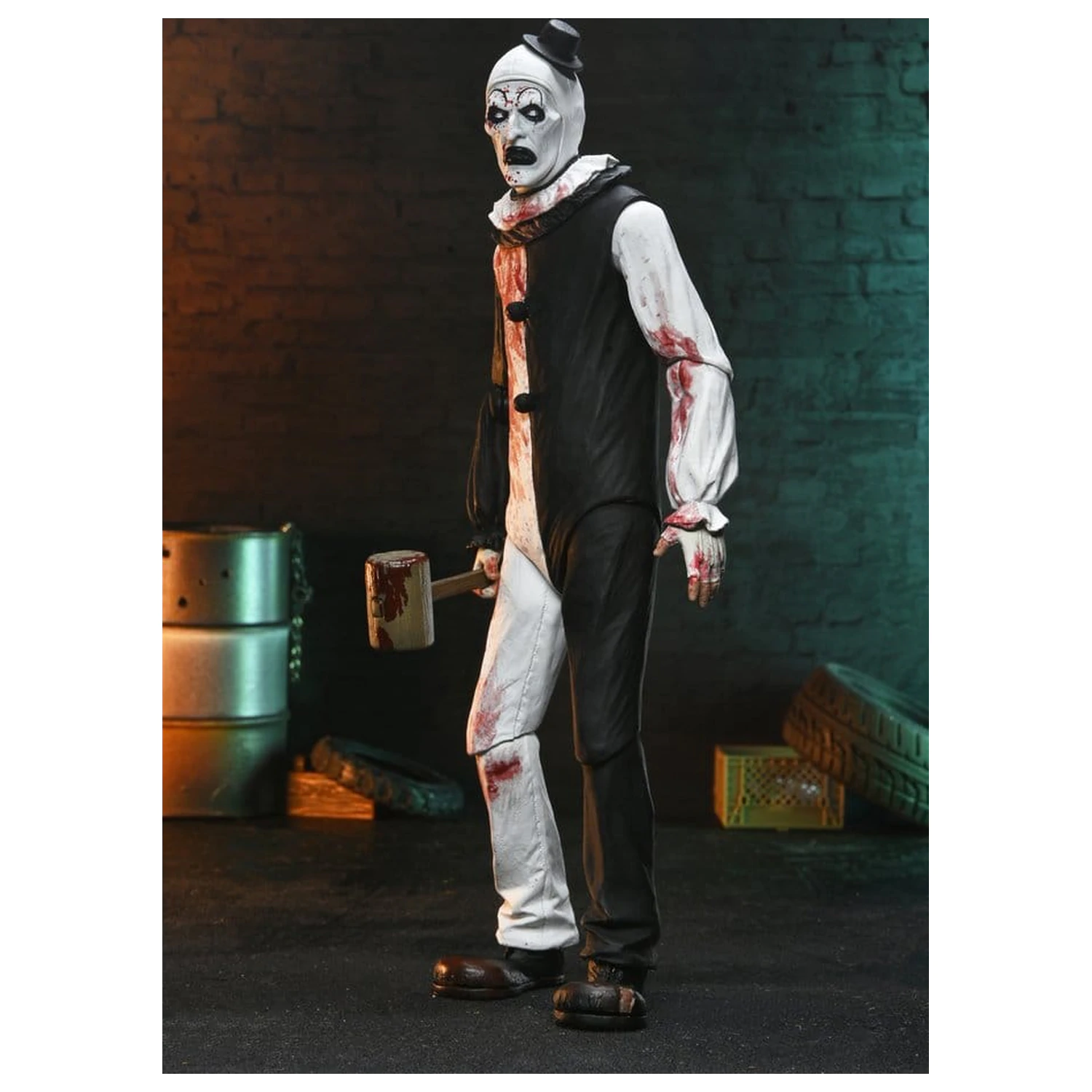 Terrifier 2 Ultimate Akcijska figura Art the Clown (Poprskan krvlju) 18 cm fotografija proizvoda