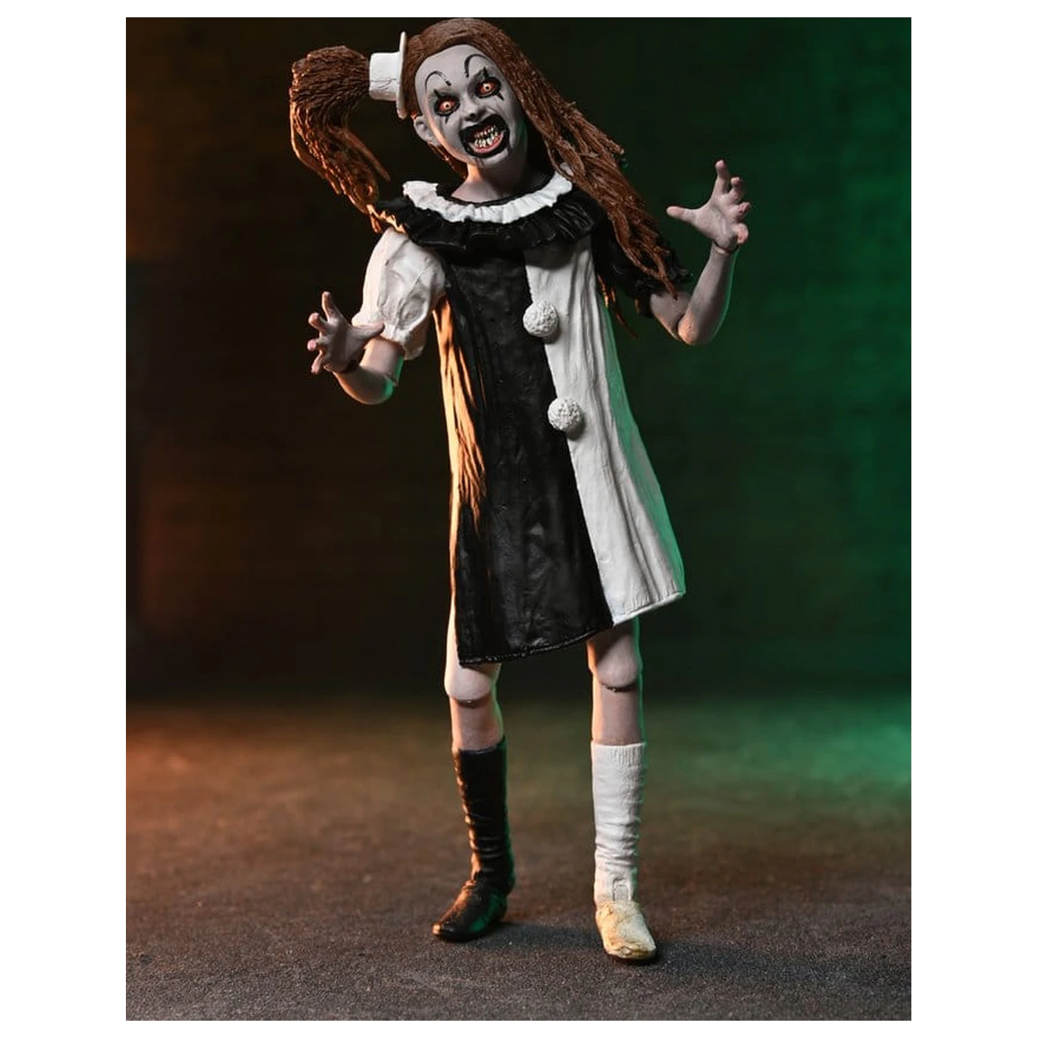 Terrifier 2 2-Pack akcijske figure Ultimate Art the Clown & Little Pale Girl 18 cm fotografija proizvoda