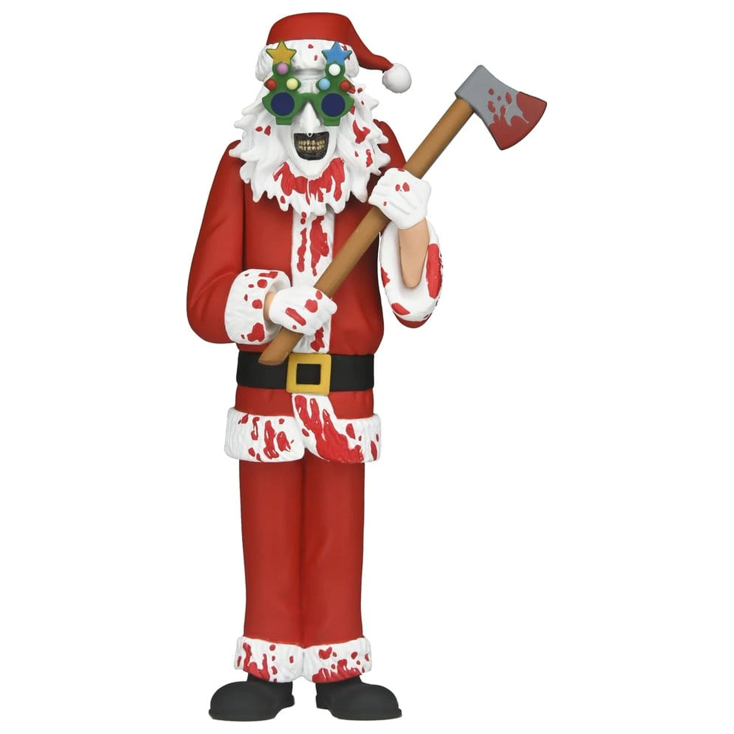 Terrifier 3 Toony Terrors akcijska figura Santa Suit Art the Clown (Bloody Version) 15 cm fotografija proizvoda