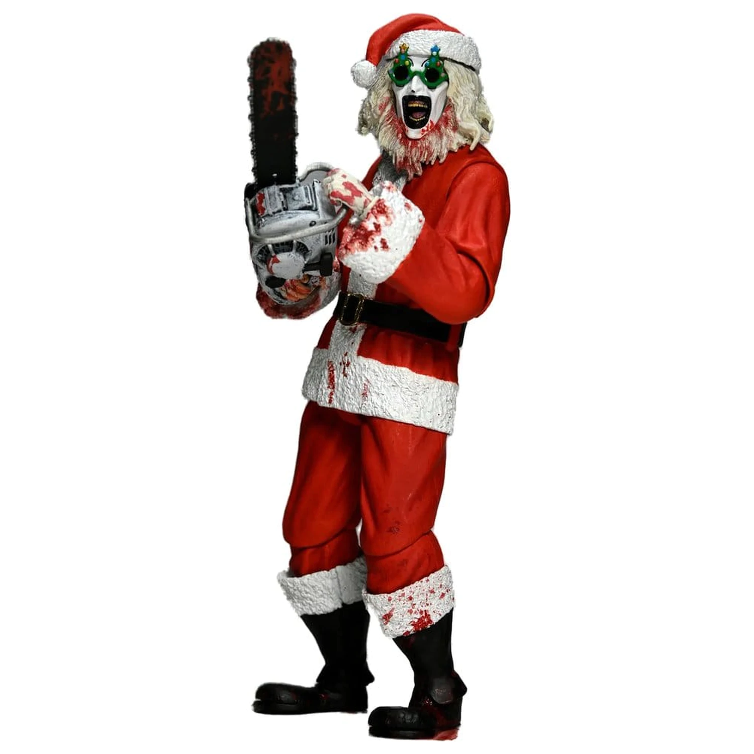 Terrifier 3 Action Figure Ultimate Santa Suit Art the Clown (Bloody Version) 18 cm fotografija proizvoda